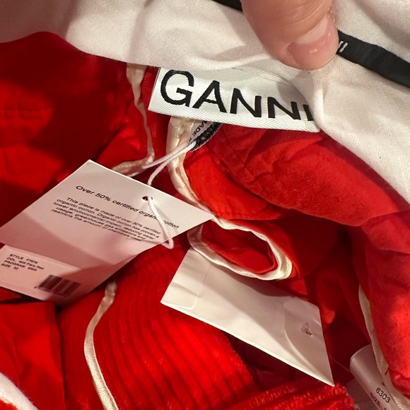 GANNI red pant - Picture 3 of 4